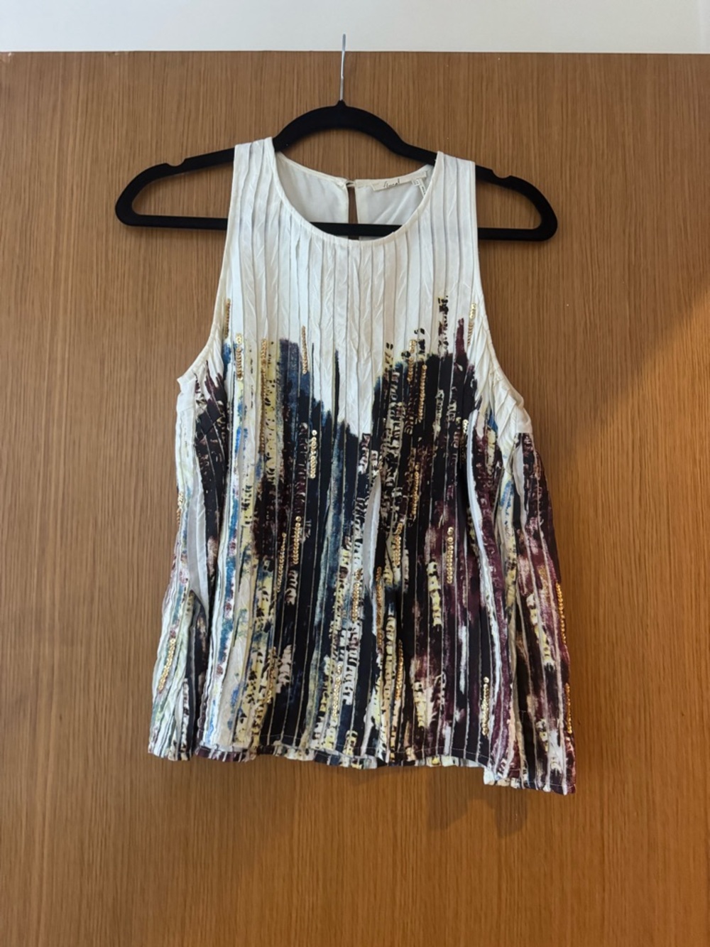 Floreat Multicolor Abstract Tank Top